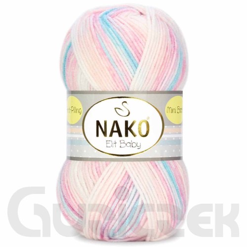 Włóczka Nako Elit Baby Mini Batik 32431