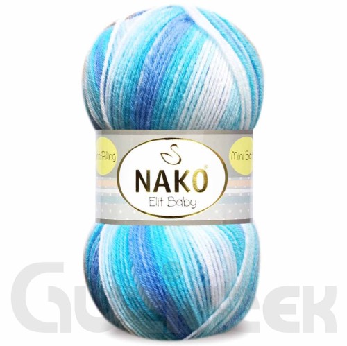 Włóczka Nako Elit Baby Mini Batik 32455