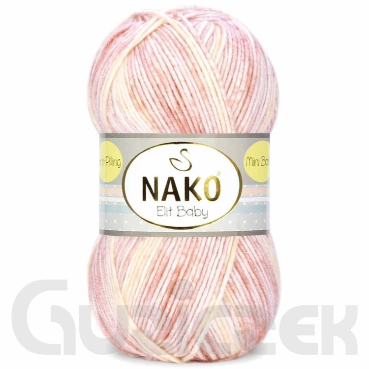 Włóczka Nako Elit Baby Mini Batik 32458