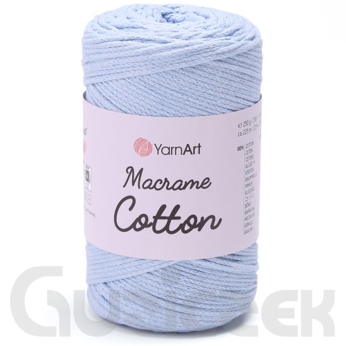 Sznurek YarnArt macrame cotton 760 błekitny