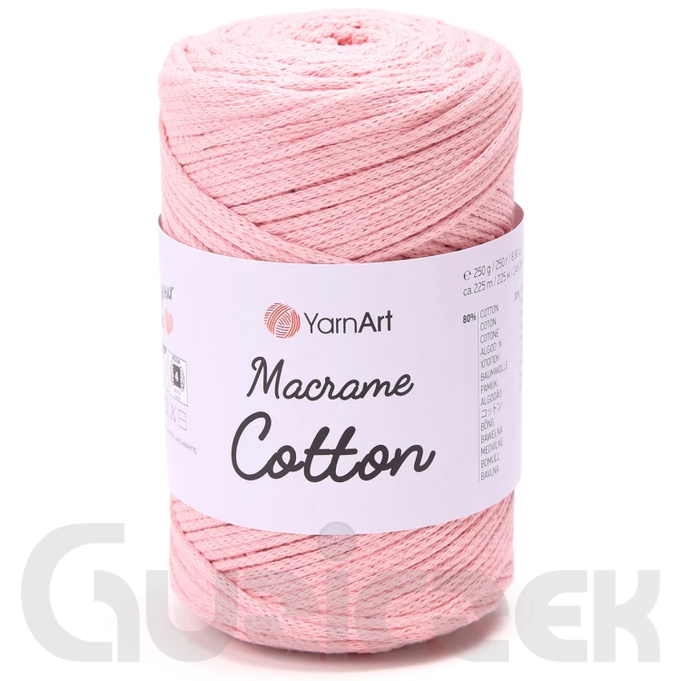 Sznurek YarnArt macrame cotton 767 łososiowy