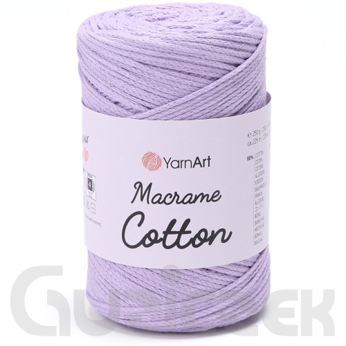 Sznurek YarnArt macrame cotton 765 lawendowy