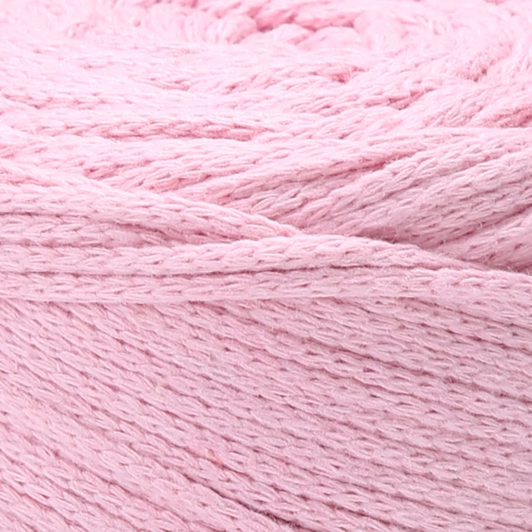 Sznurek YarnArt macrame cotton 762 jasny różowy