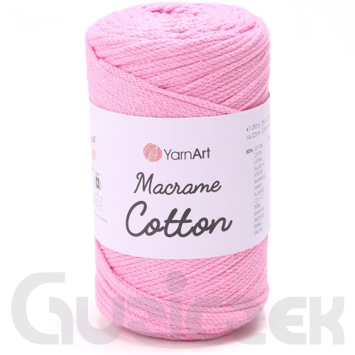 Sznurek YarnArt macrame cotton 779 różowy