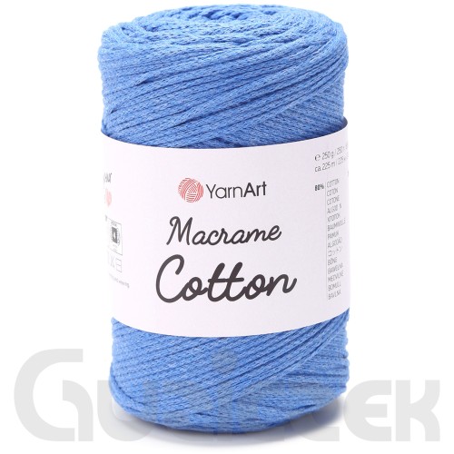 Sznurek YarnArt macrame cotton 786 niebieski