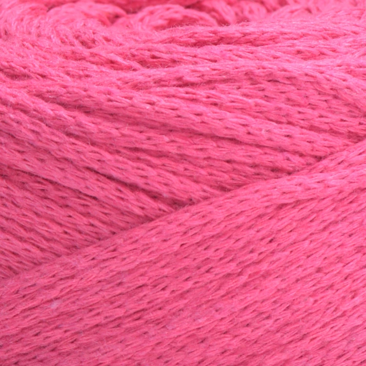 Sznurek YarnArt macrame cotton 803 noenowy różowy