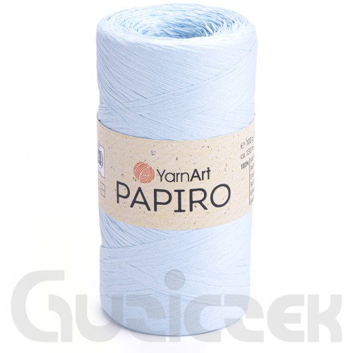 Rafia YarnArt Papiro 1314 błękitny