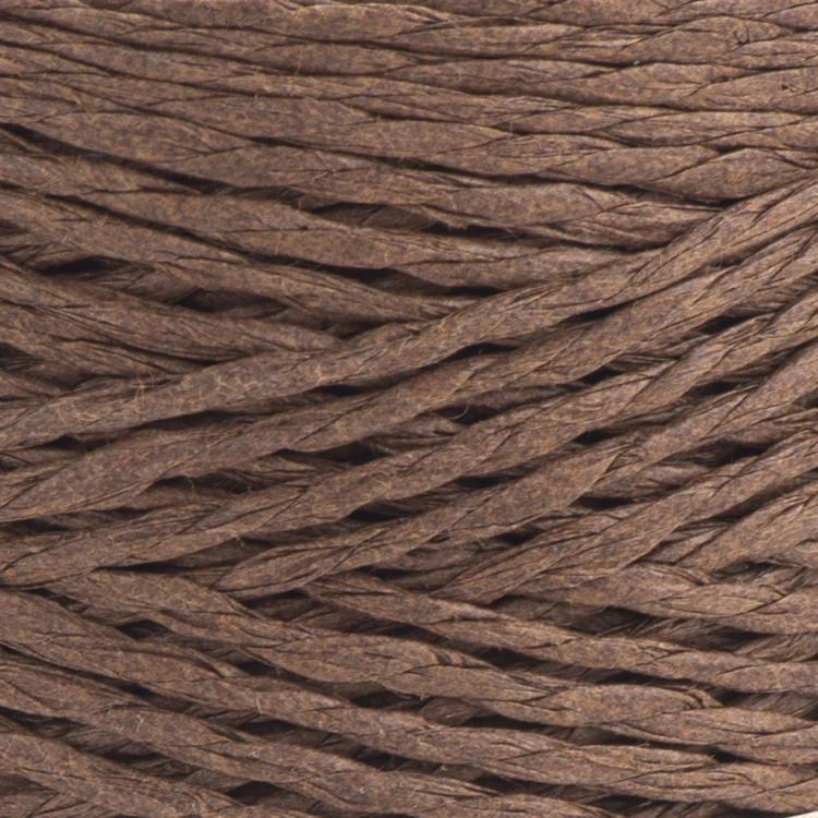 Rafia YarnArt Papiro Twisted 1316 brązowy