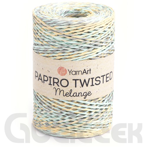 Rafia YarnArt Papiro Twisted Melange 2306