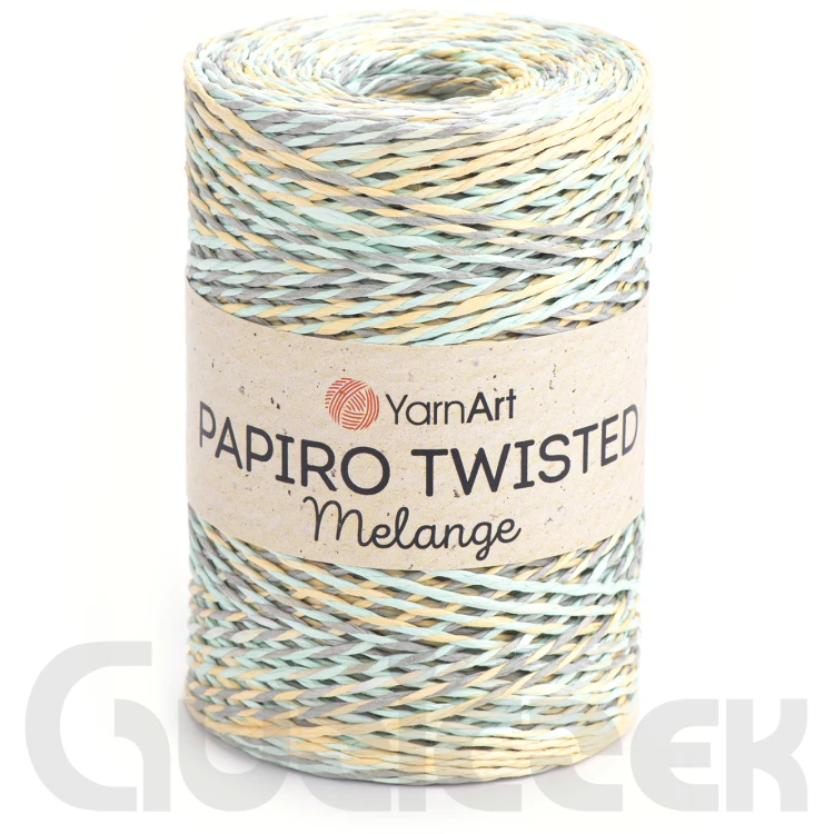 Rafia YarnArt Papiro Twisted Melange 2306