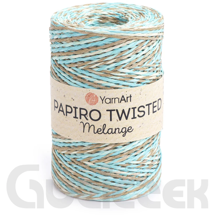 Rafia YarnArt Papiro Twisted Melange 2304