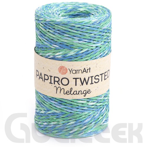 Rafia YarnArt Papiro Twisted Melange 2303