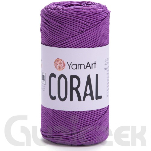 Sznurek YarnArt Coral 1906 fioletowy