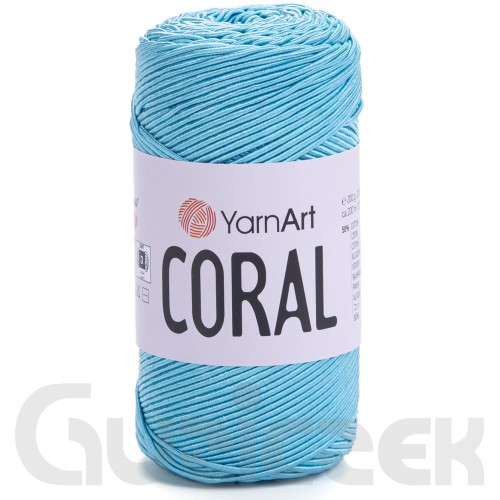 Sznurek YarnArt Coral 1911 turkusowy