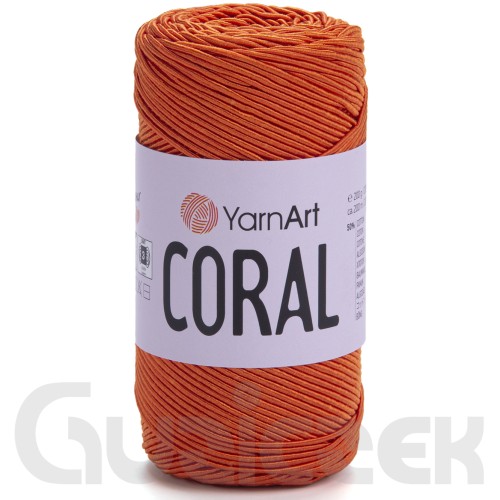 Sznurek YarnArt Coral 1908 pomarańczowy