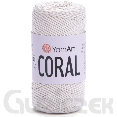Sznurek YarnArt Coral 1919 jasny beżowy