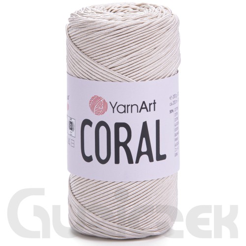 Sznurek YarnArt Coral 1917 beżowy