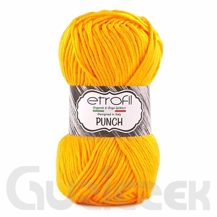 Włóczka Etrofil Punch 72107 żółty