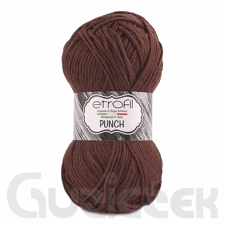 Włóczka Etrofil Punch 77080 brązowy
