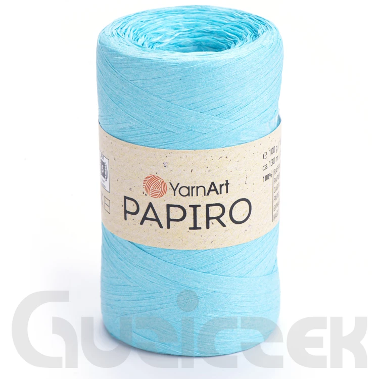 Rafia YarnArt Papiro 1304 turkusowy
