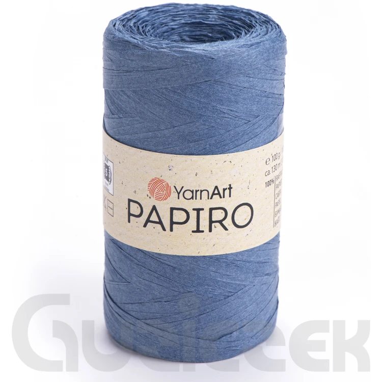 Rafia YarnArt Papiro 1305 granatowy