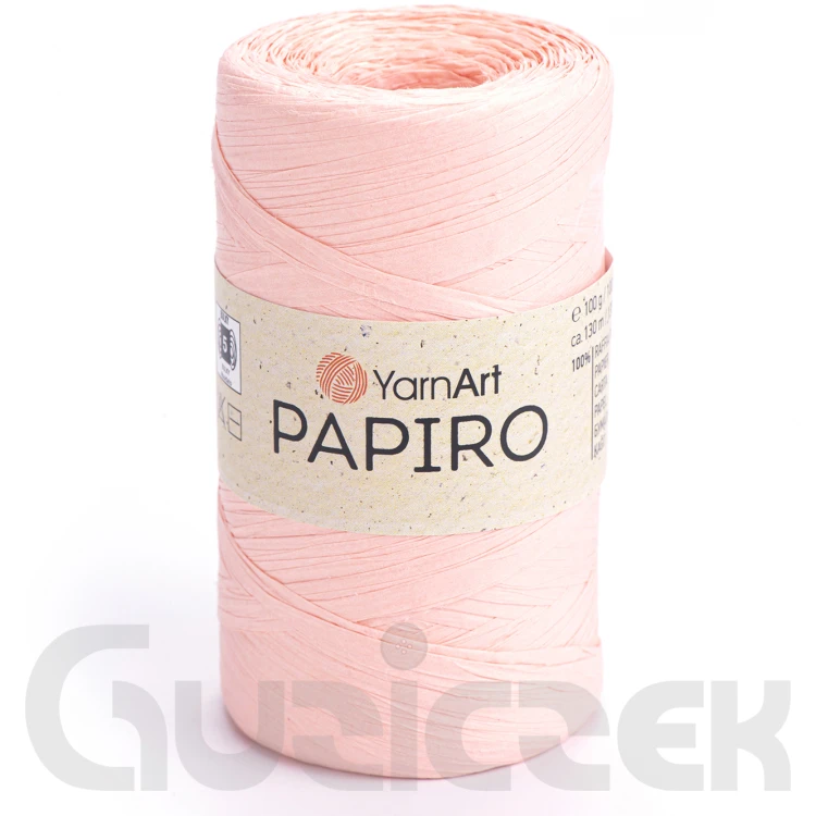Rafia YarnArt Papiro 1306 łososiowy