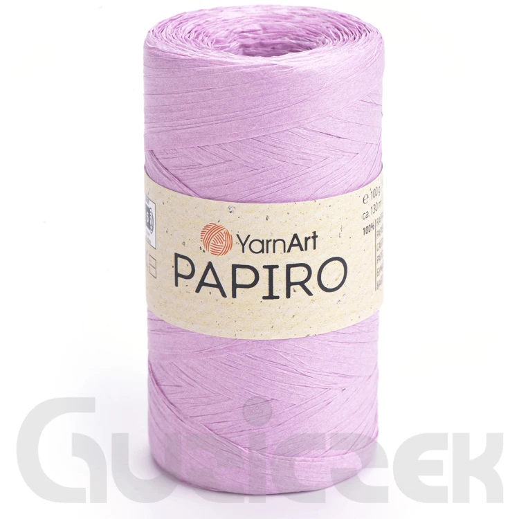 Rafia YarnArt Papiro 1308 lawendowy