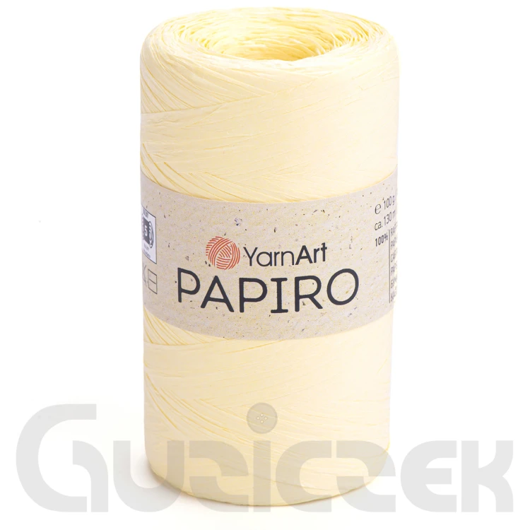 Rafia YarnArt Papiro 1313 waniliowy