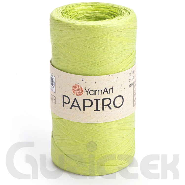 Rafia YarnArt Papiro 1327 seledynowy