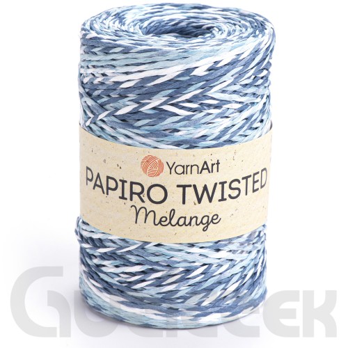 Rafia YarnArt Papiro Twisted Melange 2311