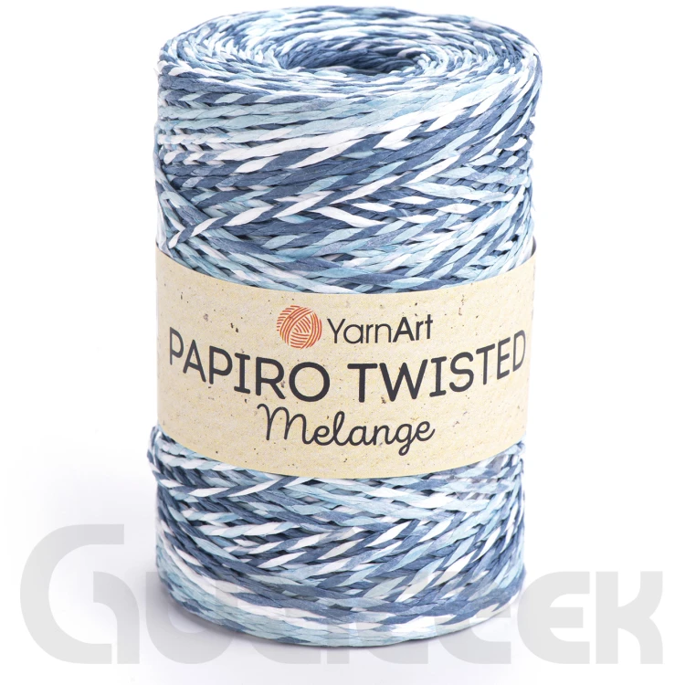 Rafia YarnArt Papiro Twisted Melange 2311