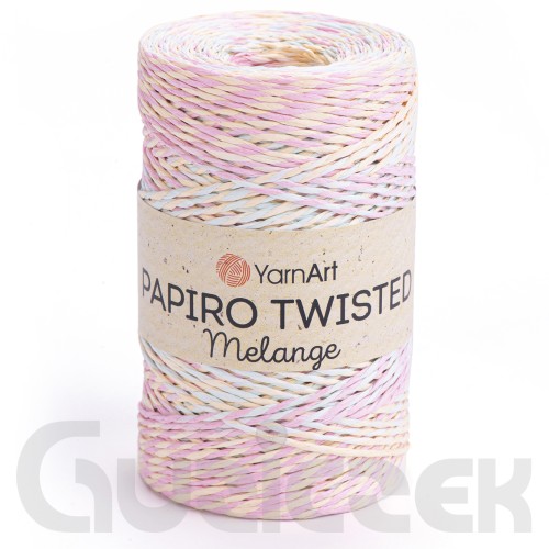 Rafia YarnArt Papiro Twisted Melange 2307