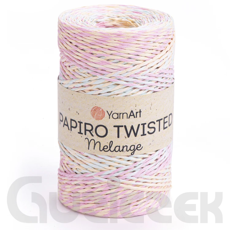 Rafia YarnArt Papiro Twisted Melange 2307