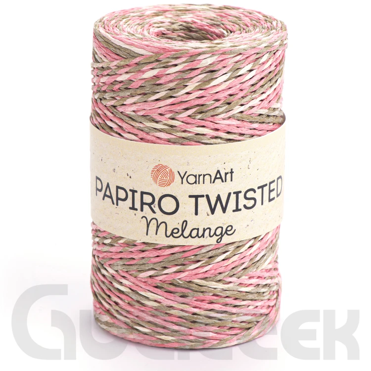 Rafia YarnArt Papiro Twisted Melange 2301
