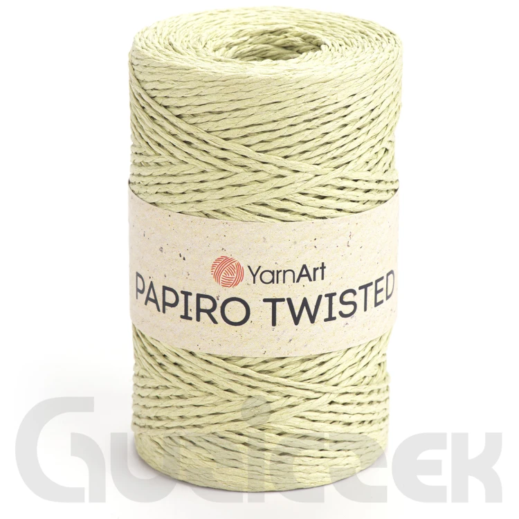 Rafia YarnArt Papiro Twisted 1303 pistacjowy