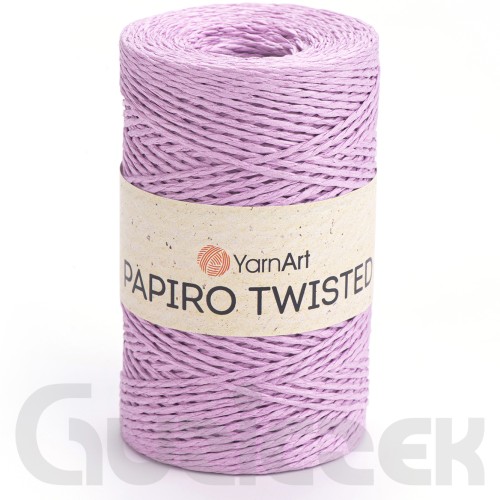Rafia YarnArt Papiro Twisted 1308 lawendowy