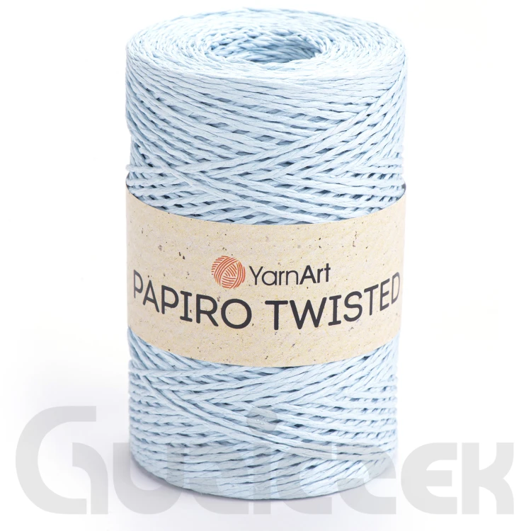 Rafia YarnArt Papiro Twisted 1314 błękitny