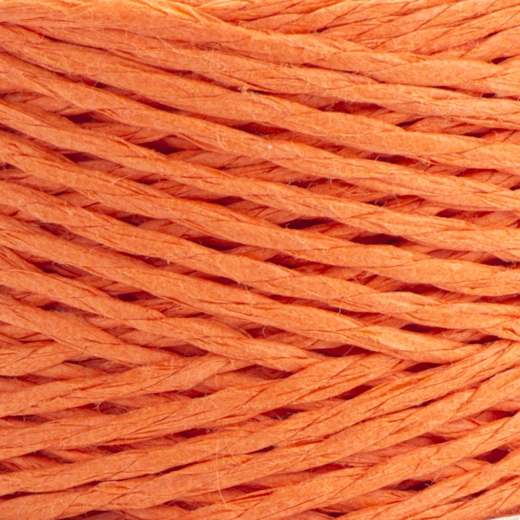 Rafia YarnArt Papiro Twisted 1317 pomarańczowy