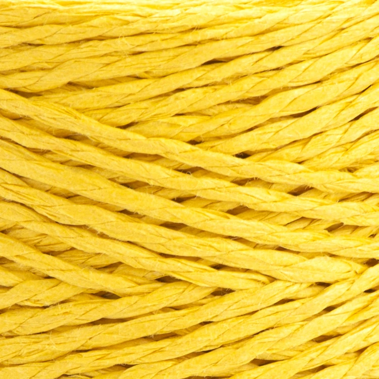 Rafia YarnArt Papiro Twisted 1319 żółty
