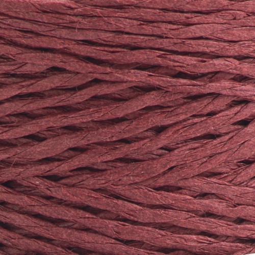 Rafia YarnArt Papiro Twisted 1320 bordowy