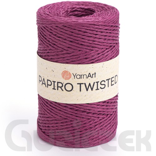Rafia YarnArt Papiro Twisted 1322 jagodowy