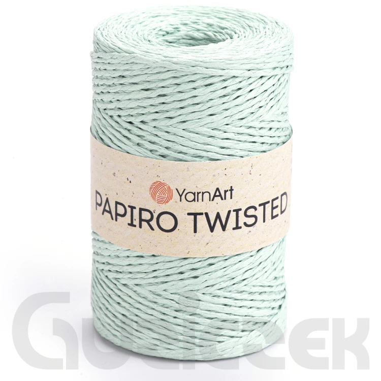 Rafia YarnArt Papiro Twisted 1323 miętowy