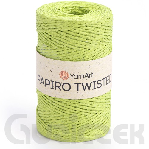 Rafia YarnArt Papiro Twisted 1327 seledynowy