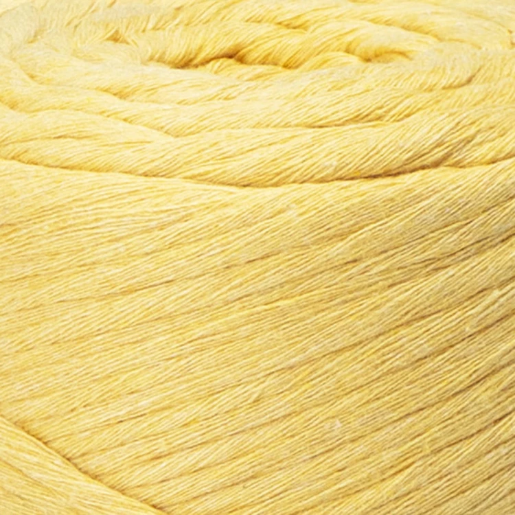 YarnArt twisted macrame 3mm 764 żółty