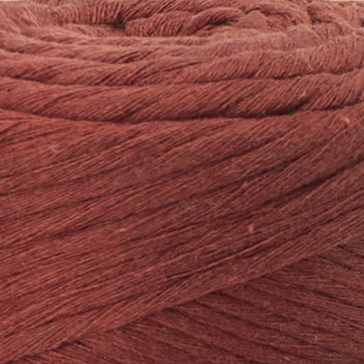 YarnArt twisted macrame 3mm 785 cegła