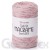 YarnArt twisted macrame 3mm lurex 792 brudny róż
