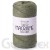 YarnArt twisted macrame 3mm lurex 787 oliwka