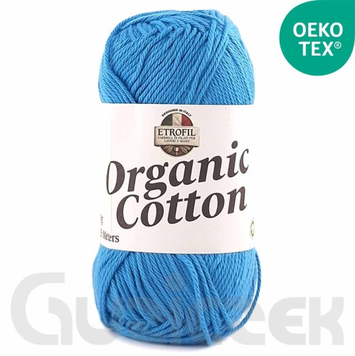 Włóczka Etrofil Organic Cotton 75430 brudny niebieski