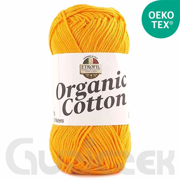 Włóczka Etrofil Organic Cotton 72295 żółty