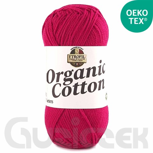 Włóczka Etrofil Organic Cotton 73438 amarantowy